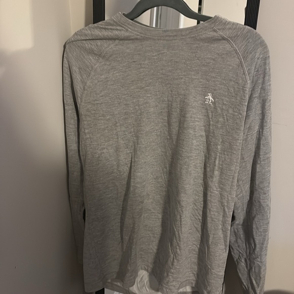 Original Penguin Men's Crew Neck Logo Sweatshirt Sz M - Picture 2 of 4